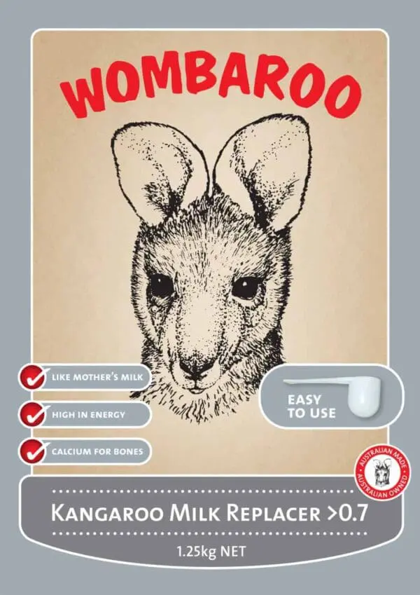 A poster of a kangaroo with instructions to use.