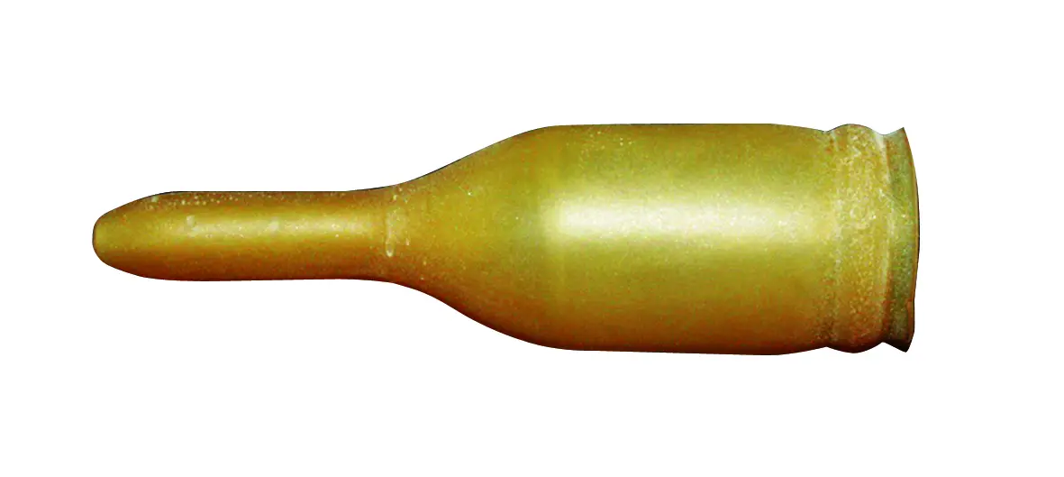 A close up of a wine bottle