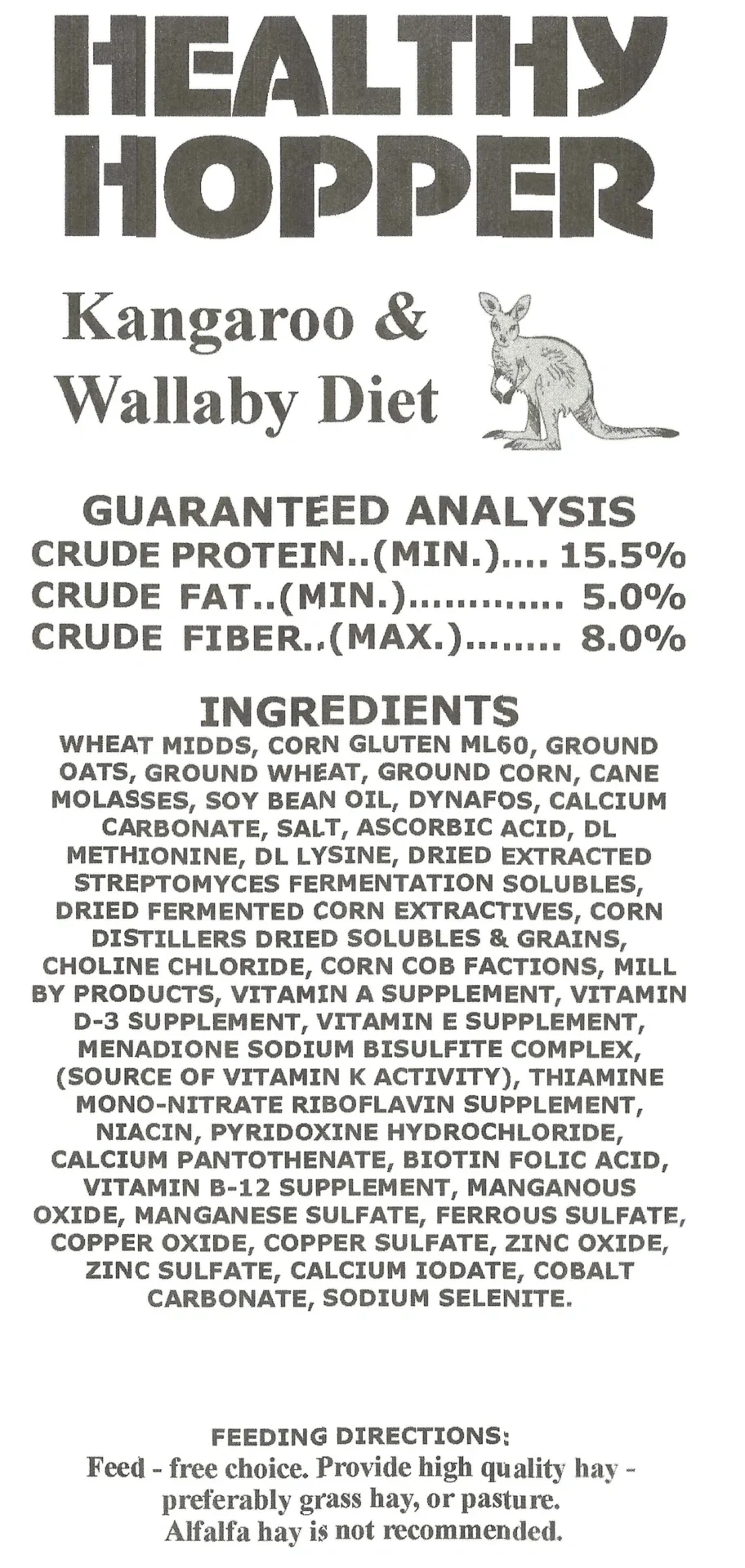 A picture of the back of a food label.