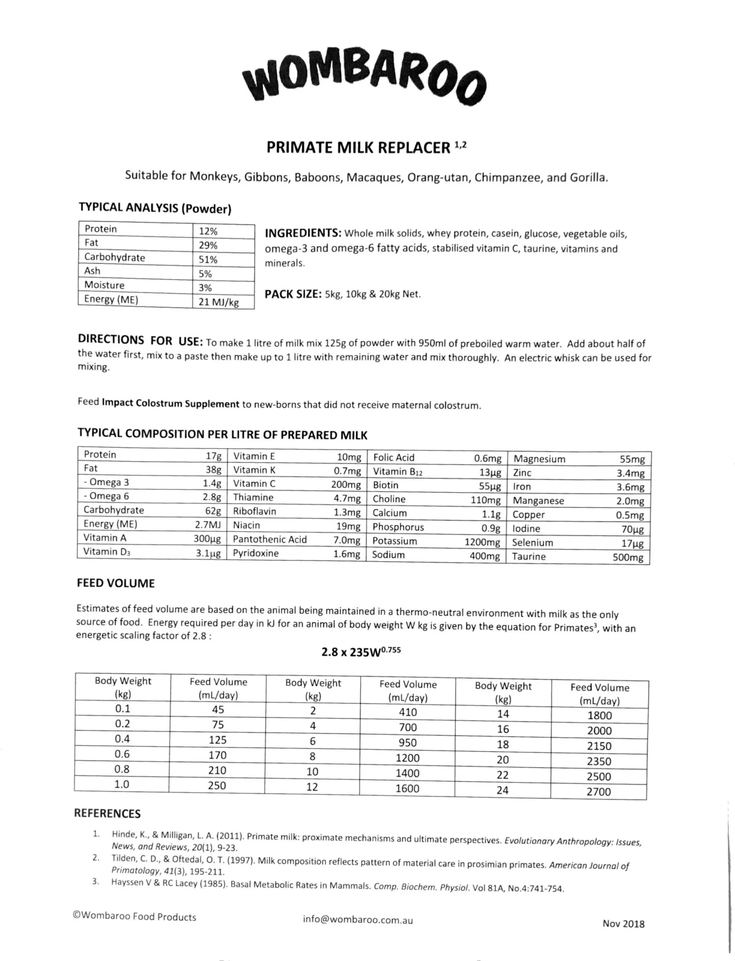 A sheet of paper with some information about the different types of materials.