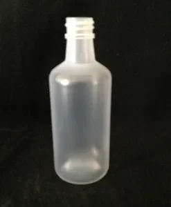 A bottle with a white cap on it