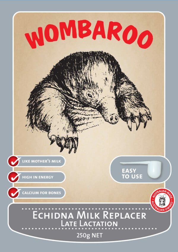 A bear is shown with the words " wombat ".