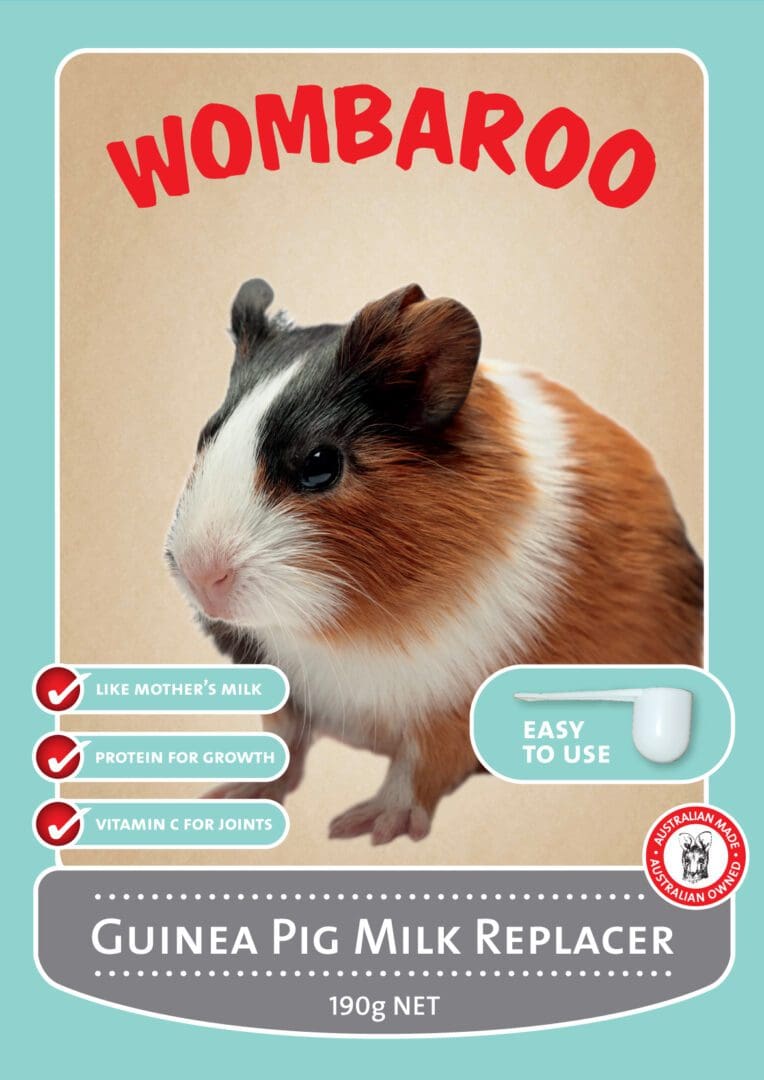 A poster of a hamster with instructions for use.