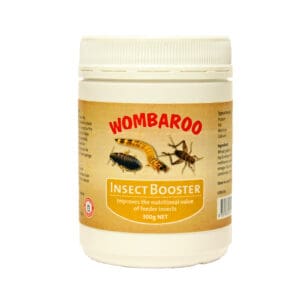 A jar of insect booster for sale